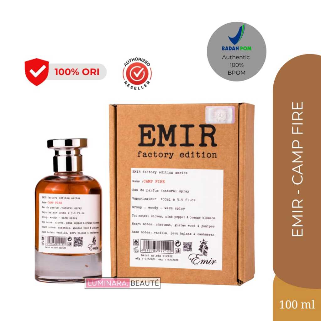 Emir Camp Fire EDP 100ml Parfum For Unisex