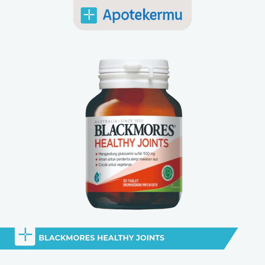 BLACKMORES HEALTHY JOINTS @30 | VITAMIN PERSENDIAN OSTEOPOROSIS LANSIA MANULA MENOPAUSE