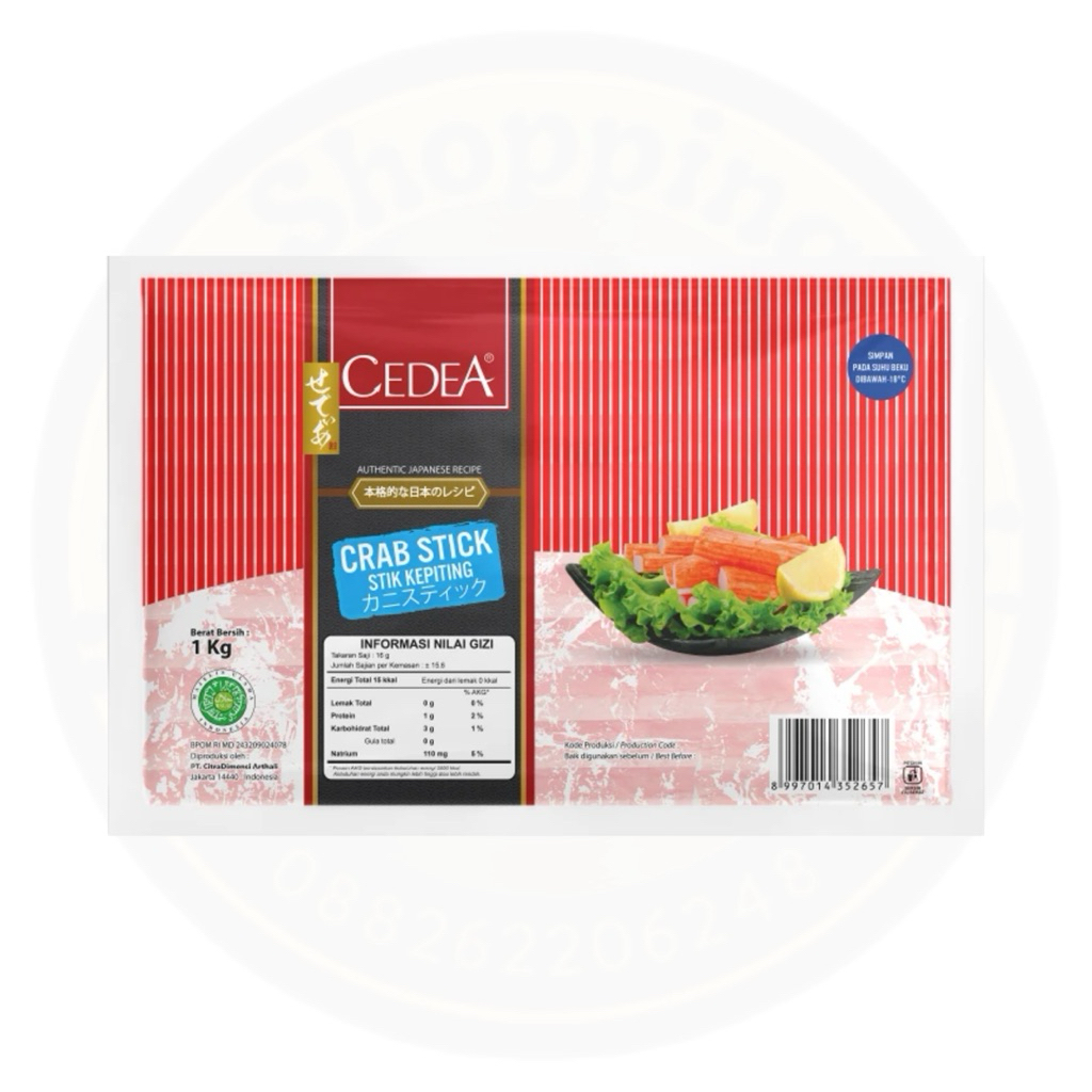 

CEDEA CRAB STICK 250 gr, 1000 gr
