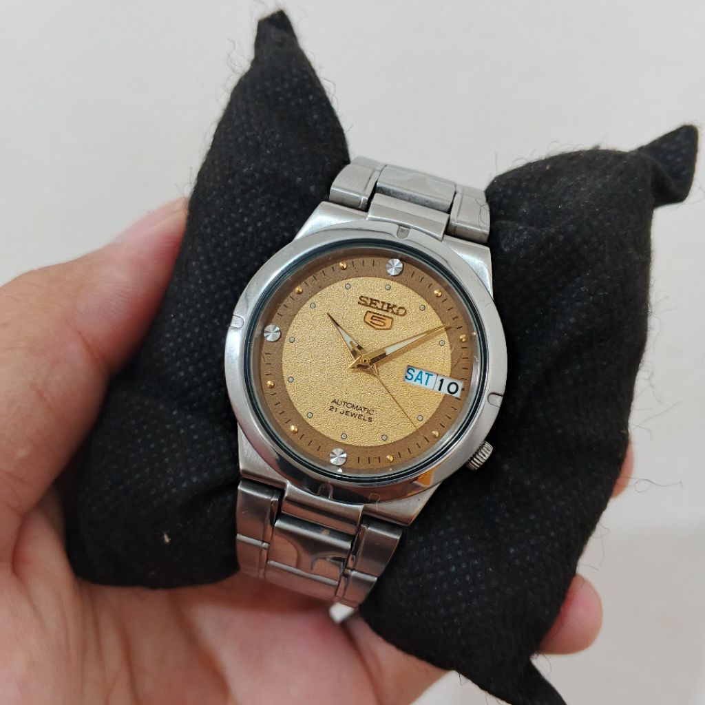jam tangan seiko 5 automatic 7s26 original