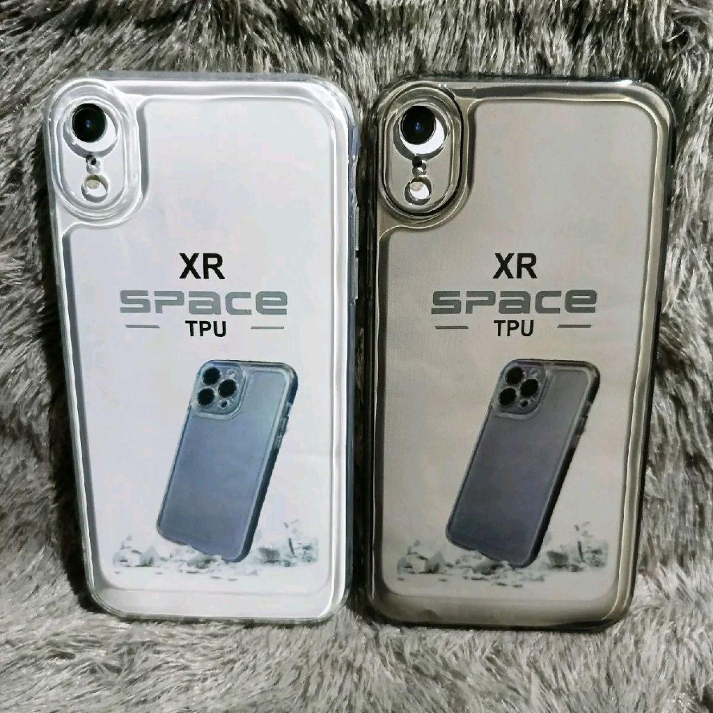 Softcase Casing IPHONE XR Selikon Bening Trasparan Pelindung belakang HP+Camera

