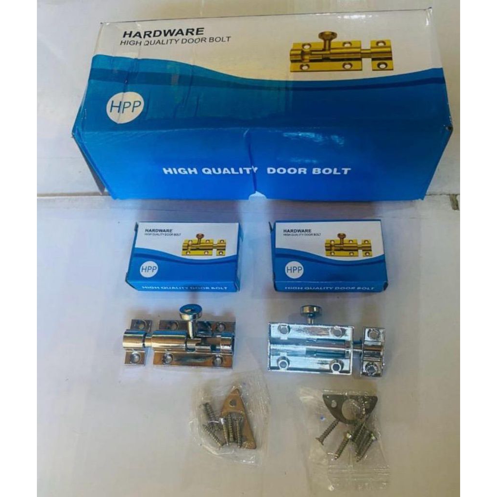 GRENDEL BABET 2" 3"INCHI HPP/ GERENDEL TEBAL / PENGUNCI PINTU JENDELA