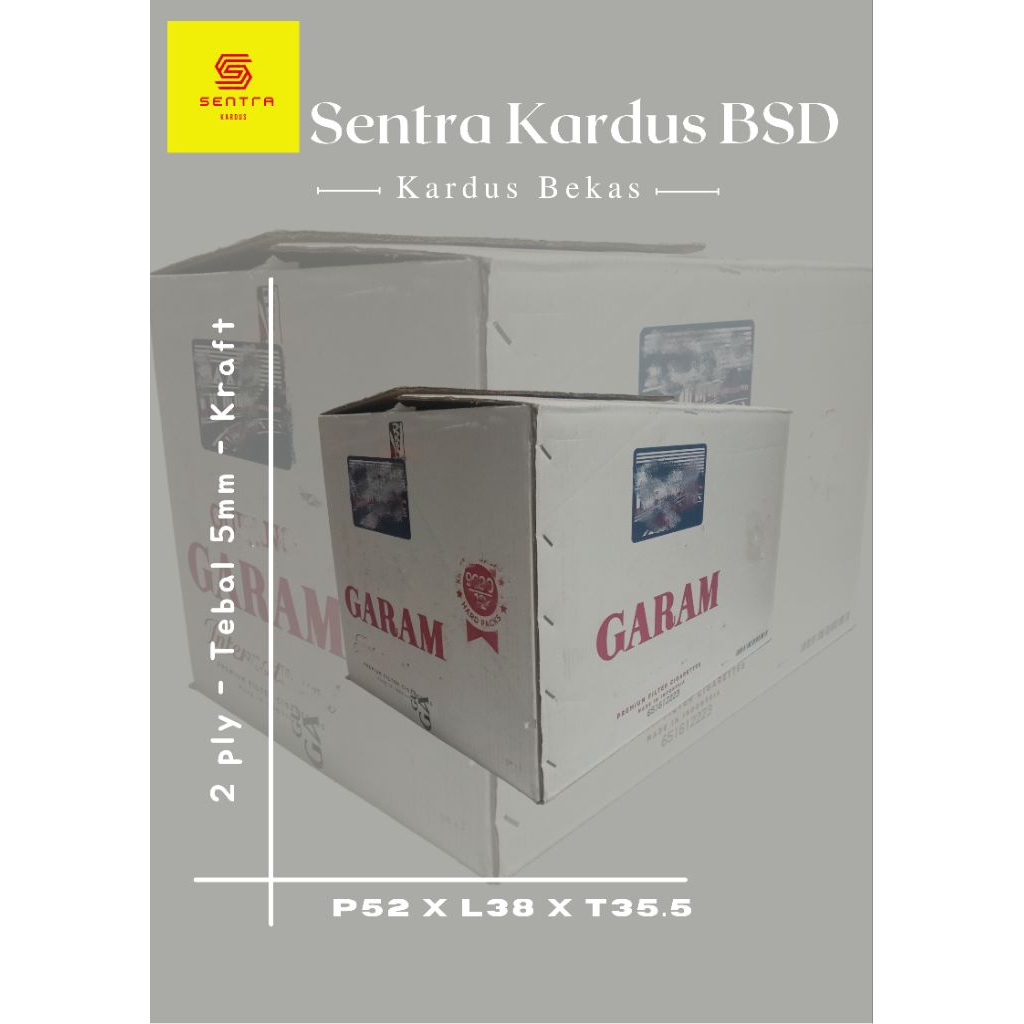 

Kardus Besar / Jumbo Untuk Packing / Pindahan P52 x L38 x T35.5