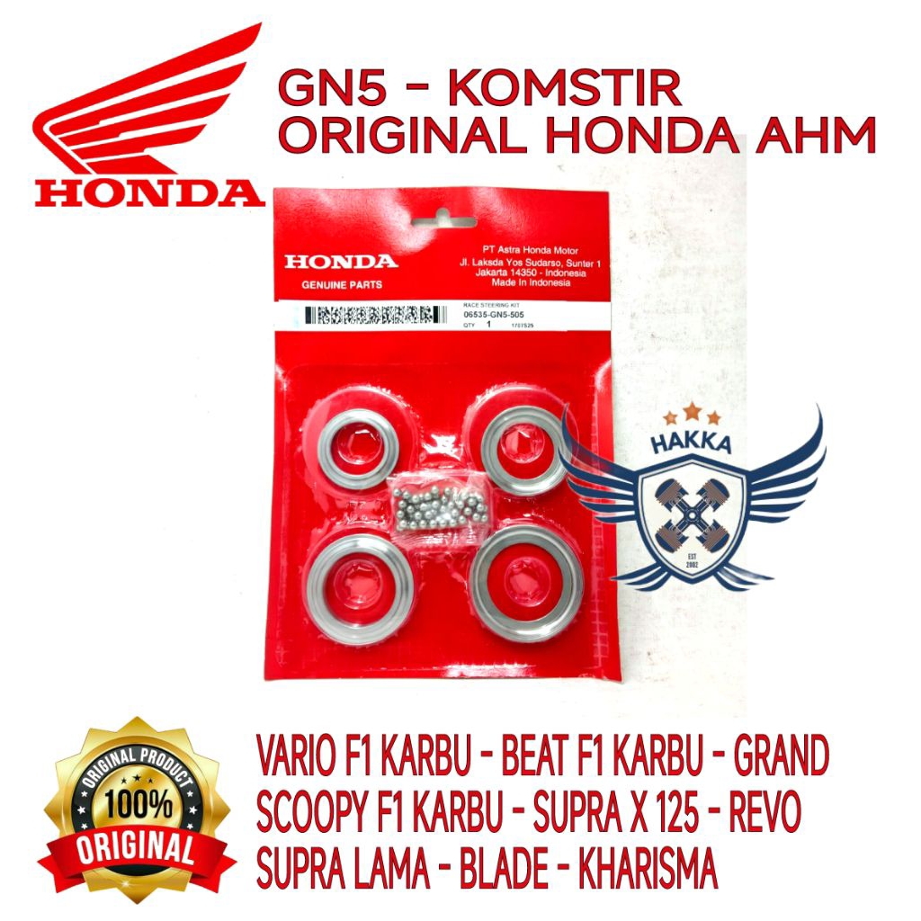 GN5 ORIGINAL COMSTIR HONDA VARIO F1 KARBU, KOMSTIR HONDA BEAT F1 KARBU, KOMSTIR HONDA GRAND, KOMSTIR