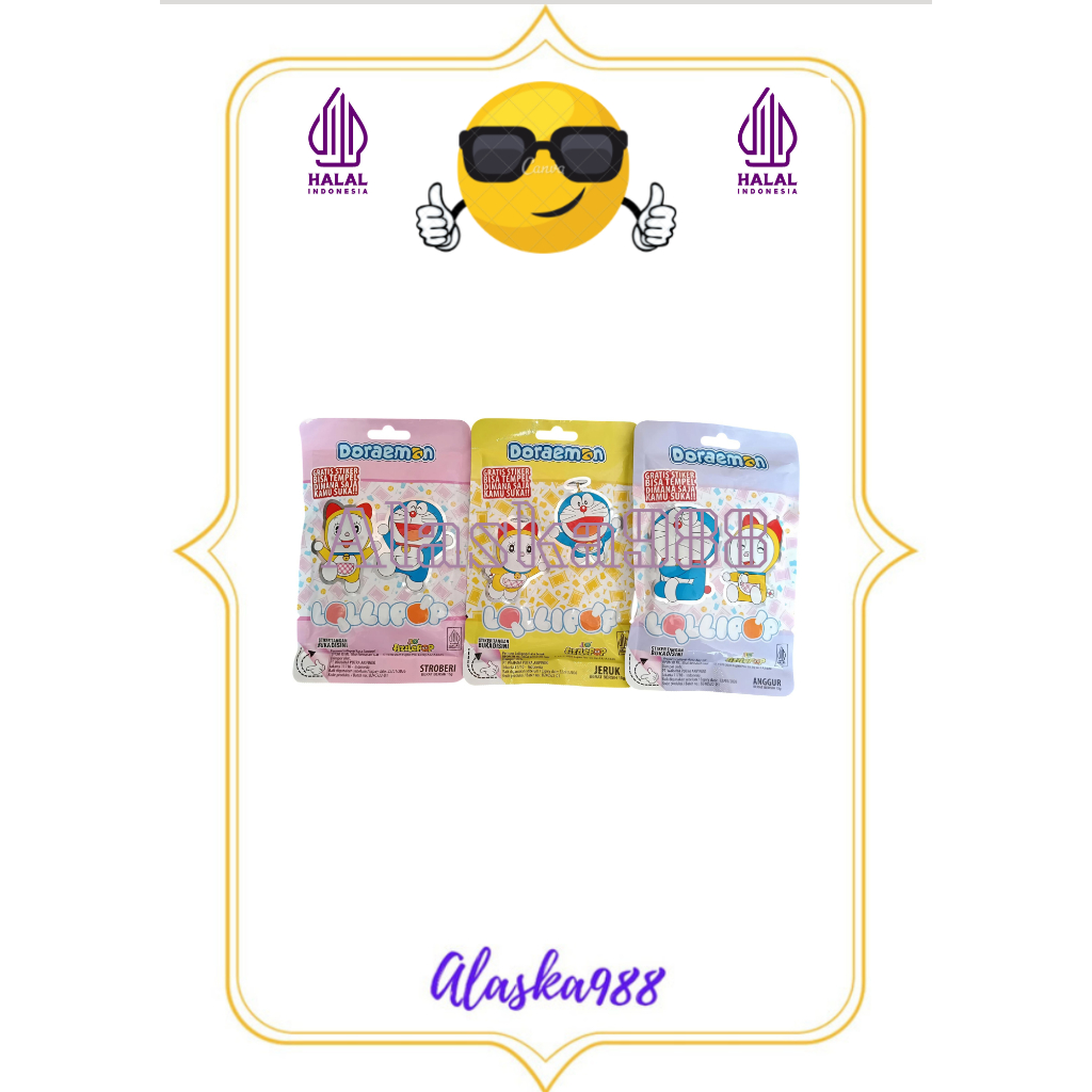 

Jlo Fizzlepop Permen Lollipop Doraemon/Doraemon Candy & Stiker Pack