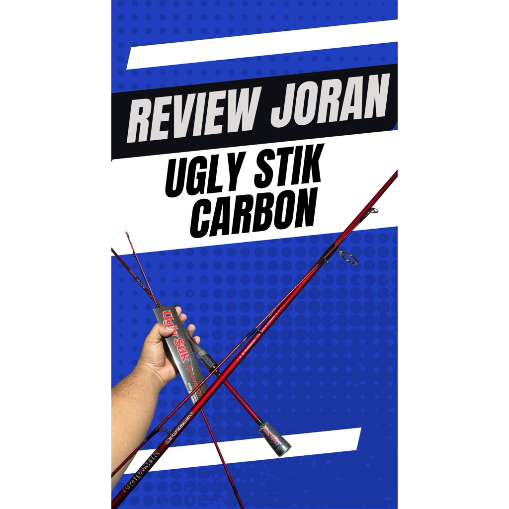 JORAN SPINNING SHAKESPEARE UGLY STIK CARBON ROD 167CM - 198CM