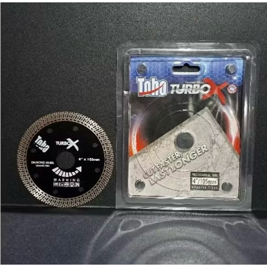 Mata Gerinda Potong Kramik/Granit Diamond Toho Turbo X 4”/105mm