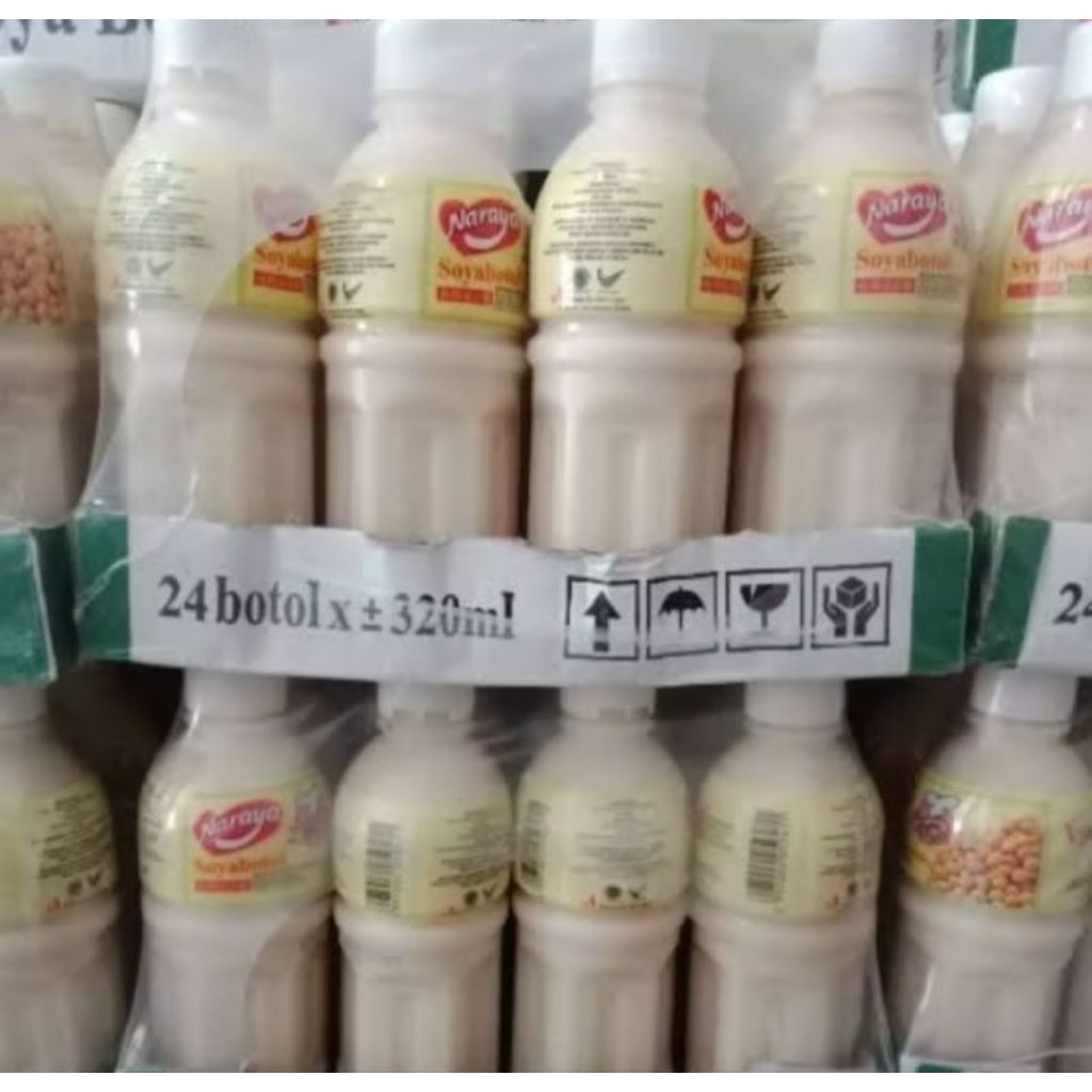 

Naraya Soya Botol 320 ml 1 dus isi 24 Botol.