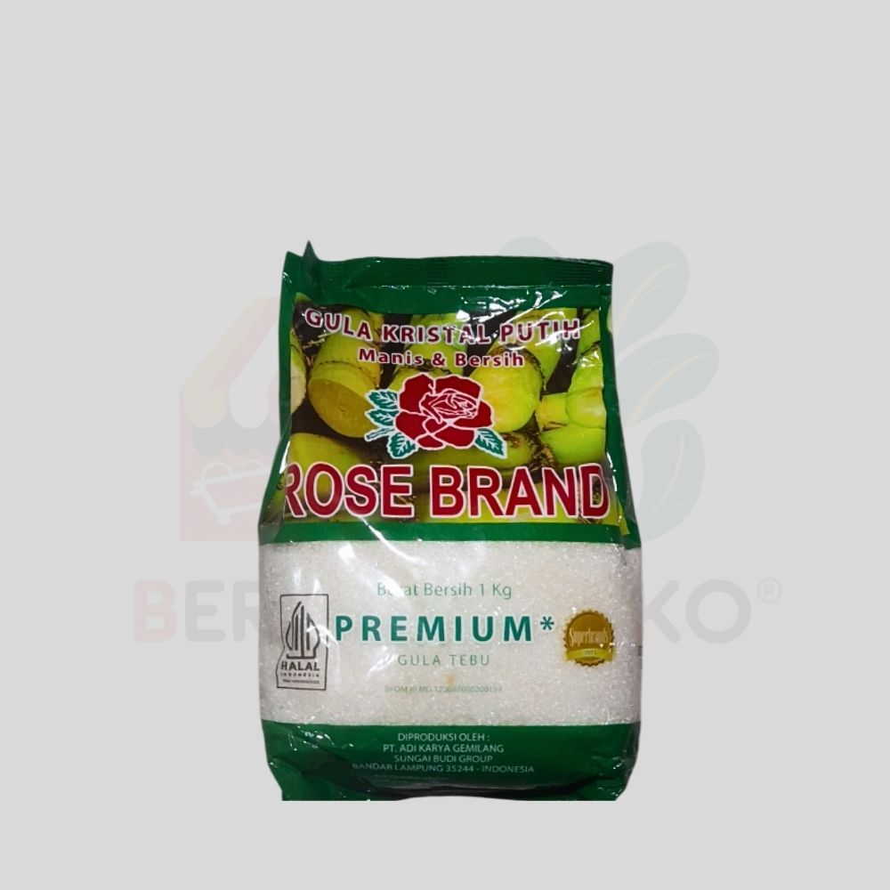 

GULA Pasir Rose Brand Hijau / Gula Pasir Rose Brand 1kg