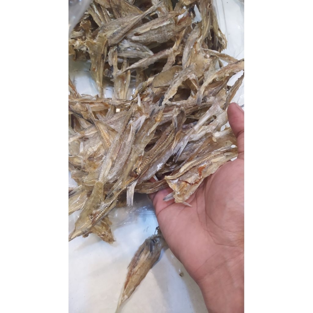 

ikan asin tawar belah