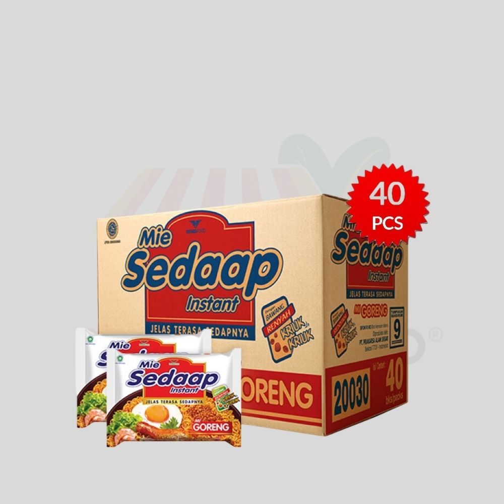 

Mie Sedaap Goreng DOS All Variant (1dus Isi 40pcs) / Mie Sedaap Goreng 1 Dus