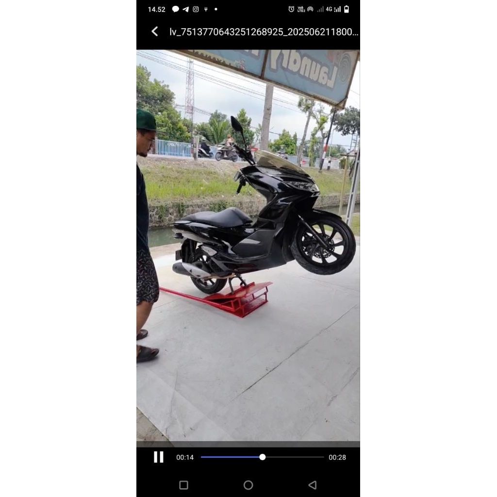 carlift motor / dongkrak motor / alat cuci motor /hidrolik motor / hidrolik portable