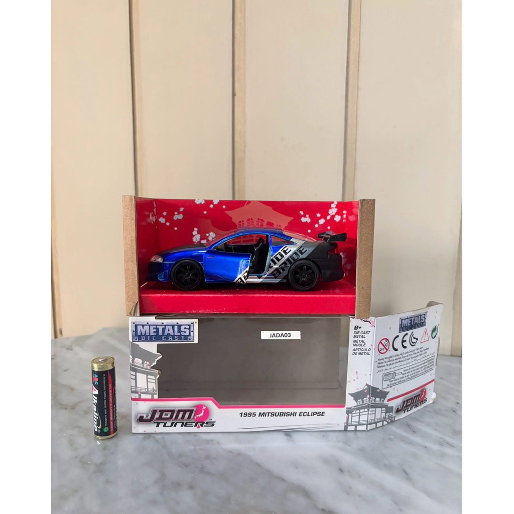 Diecast 1995 Mitsubishi Eclipse dari Jada Metal Diecast
