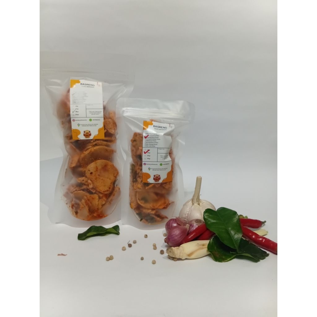 

Basreng Koin Pedas 100gr || 200gr
