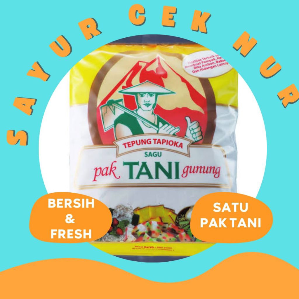

SAGU PAK TANI 1 KG - INSTAN PALEMBANG