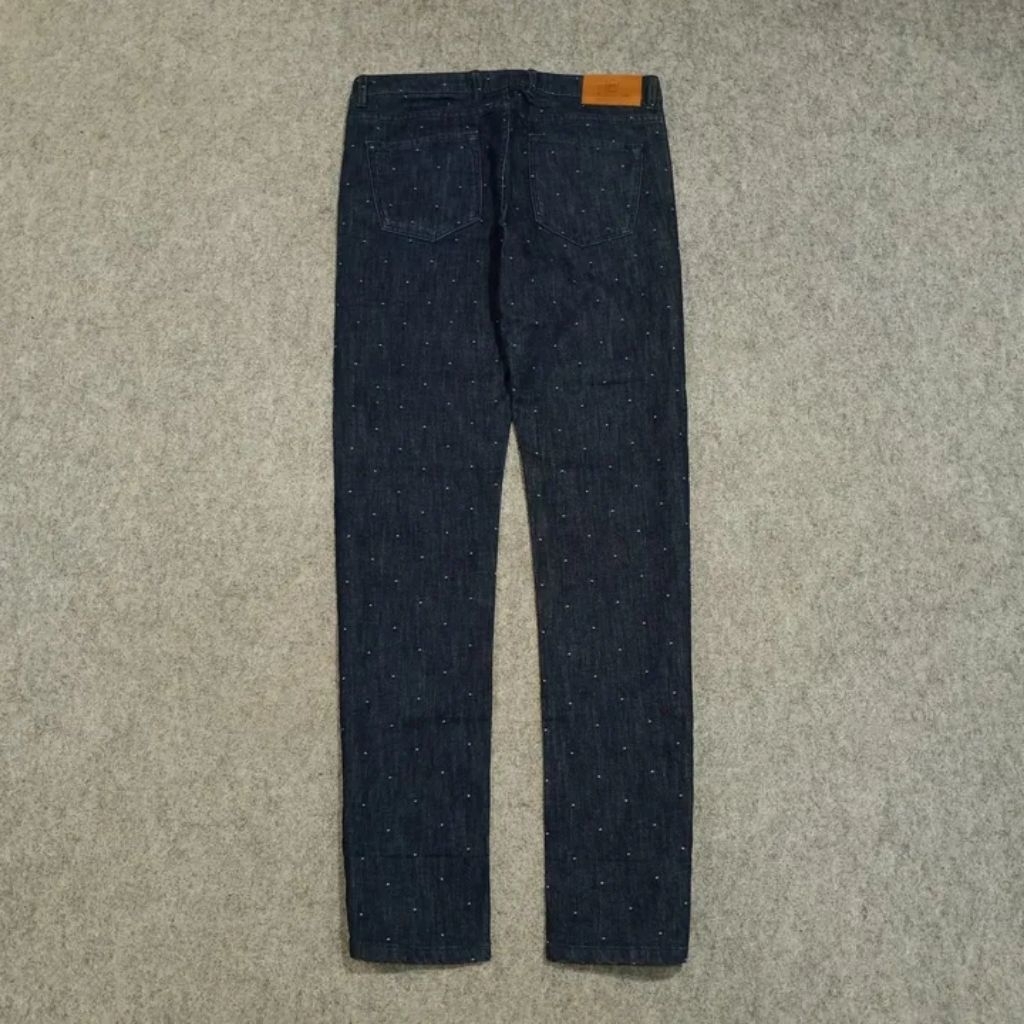 Celana slim fit jeans panjang pria MASSIMO DUTTI size 31 second slim fit