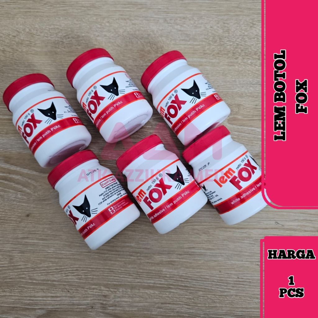 

Lem Kertas Fox Putih 150 Gram