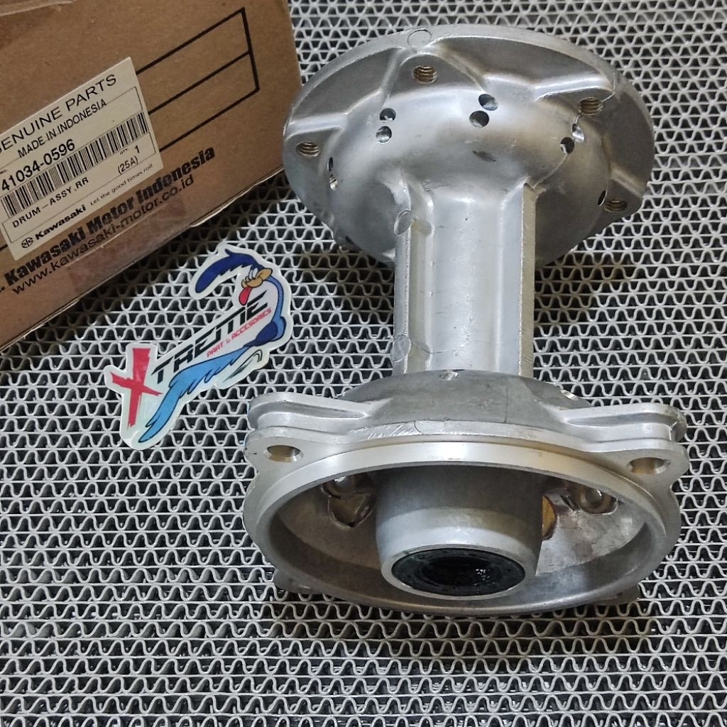 Tromol Belakang KLX BF 150 36 Hole Original Kawasaki 0596