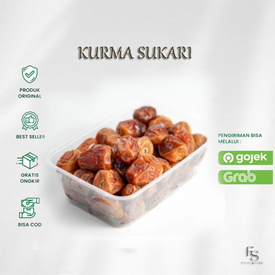 

KURMA SUKARI 500 GR / KURMA SUKARI AL QASSIM / KORMA SOKARI / OLEH OLEH HAJI DAN UMROH