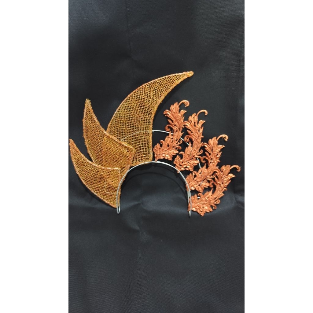 Aksesoris kepala tari/hiasan kepala tari "Sunda Tembaga"