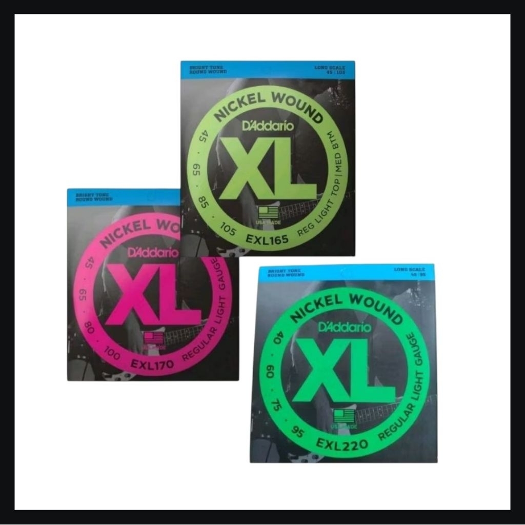 Senar Gitar Bass EXL Senar 4 Import