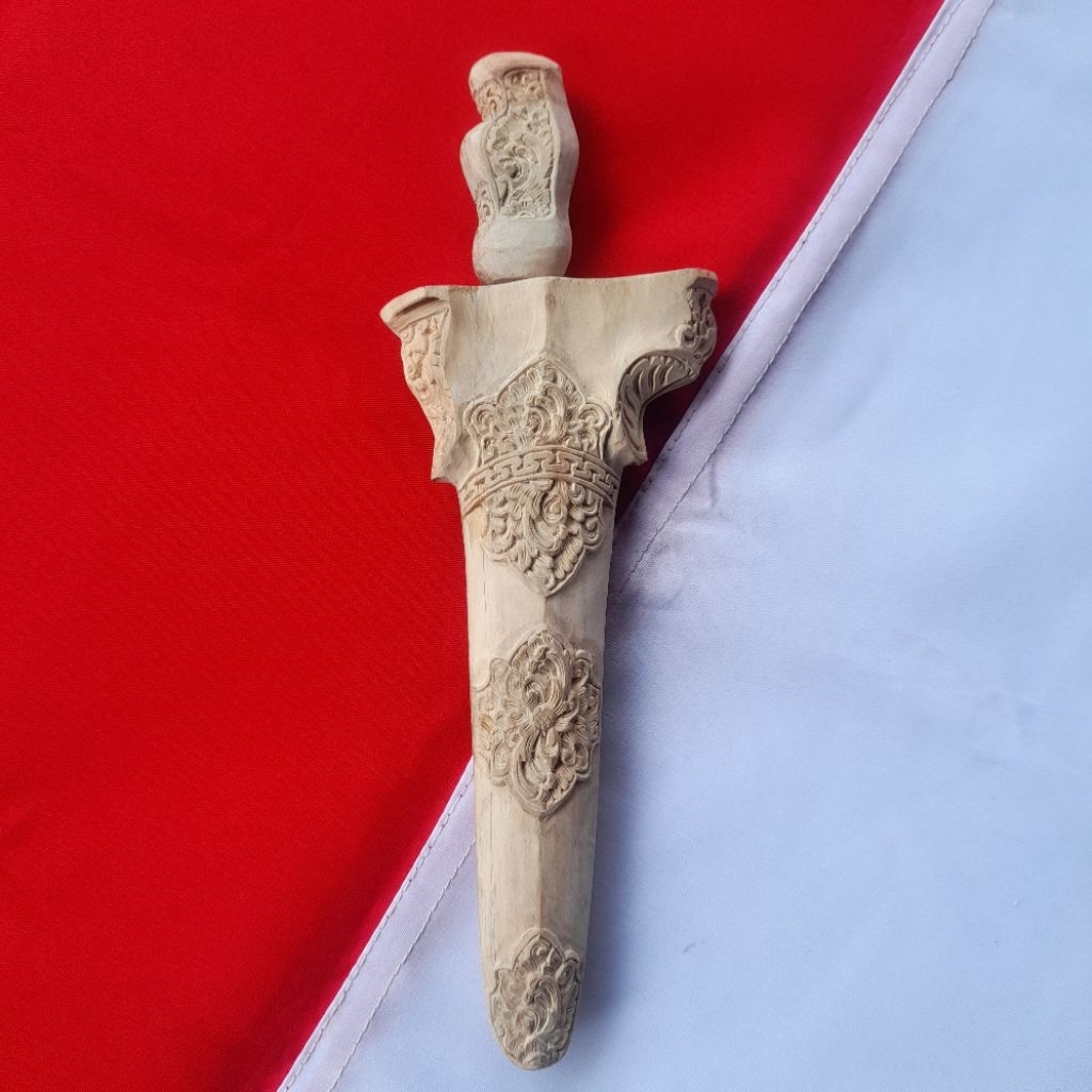 PREORDER milik konsumen, kayu cendana wangi, warangka keris patrem 15cm, handle keris, deder keris