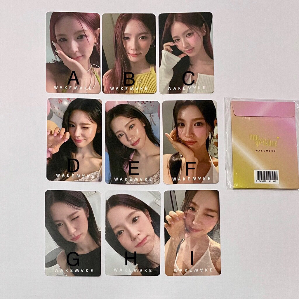 Miyeon (G)i-dle Wakemake Official Pc Photocard Wake Make Pc Gidle Minnie Soyeon Yuqi Shuhua