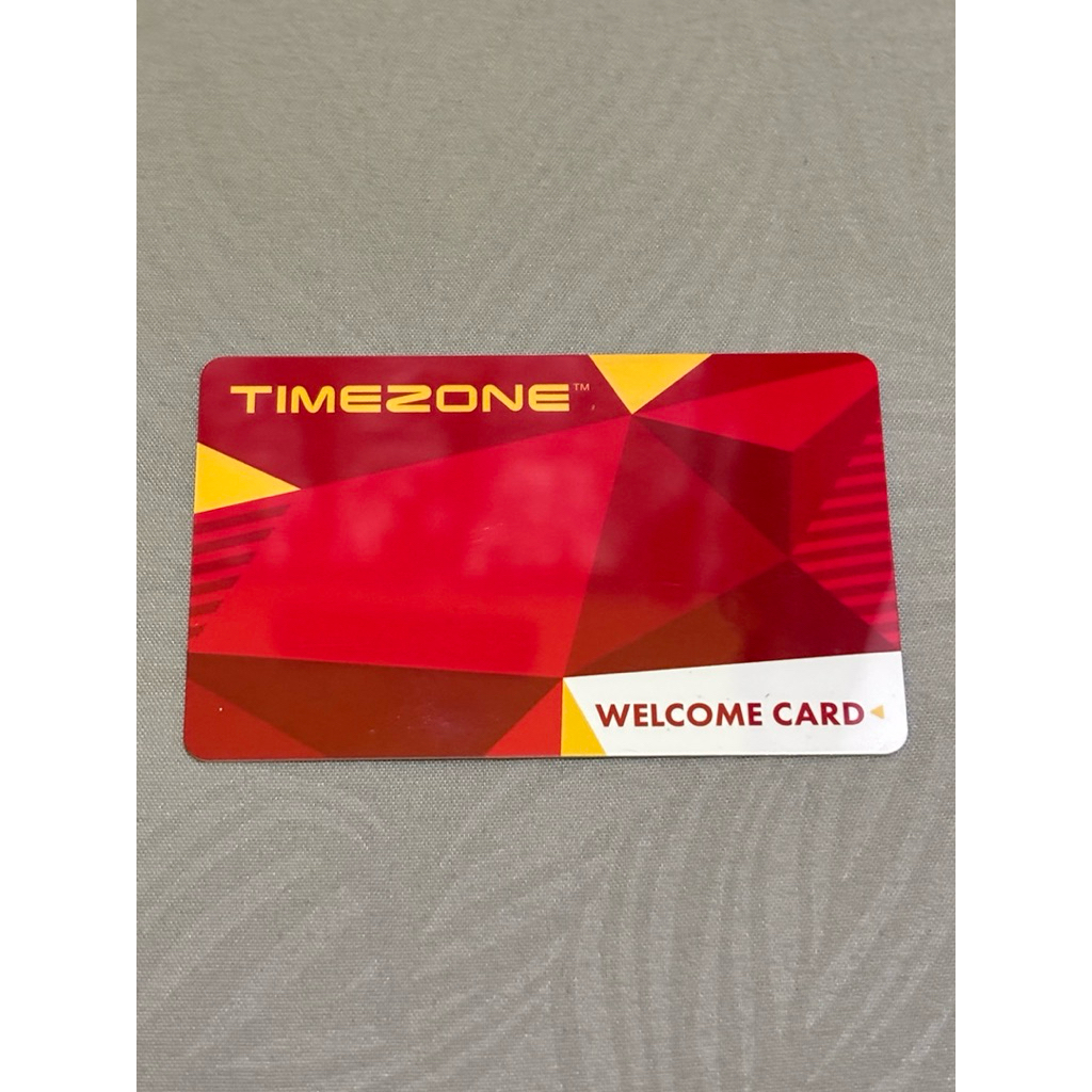 Kartu Timezone Welcome Card Merah Red Saldo 800 Tizo