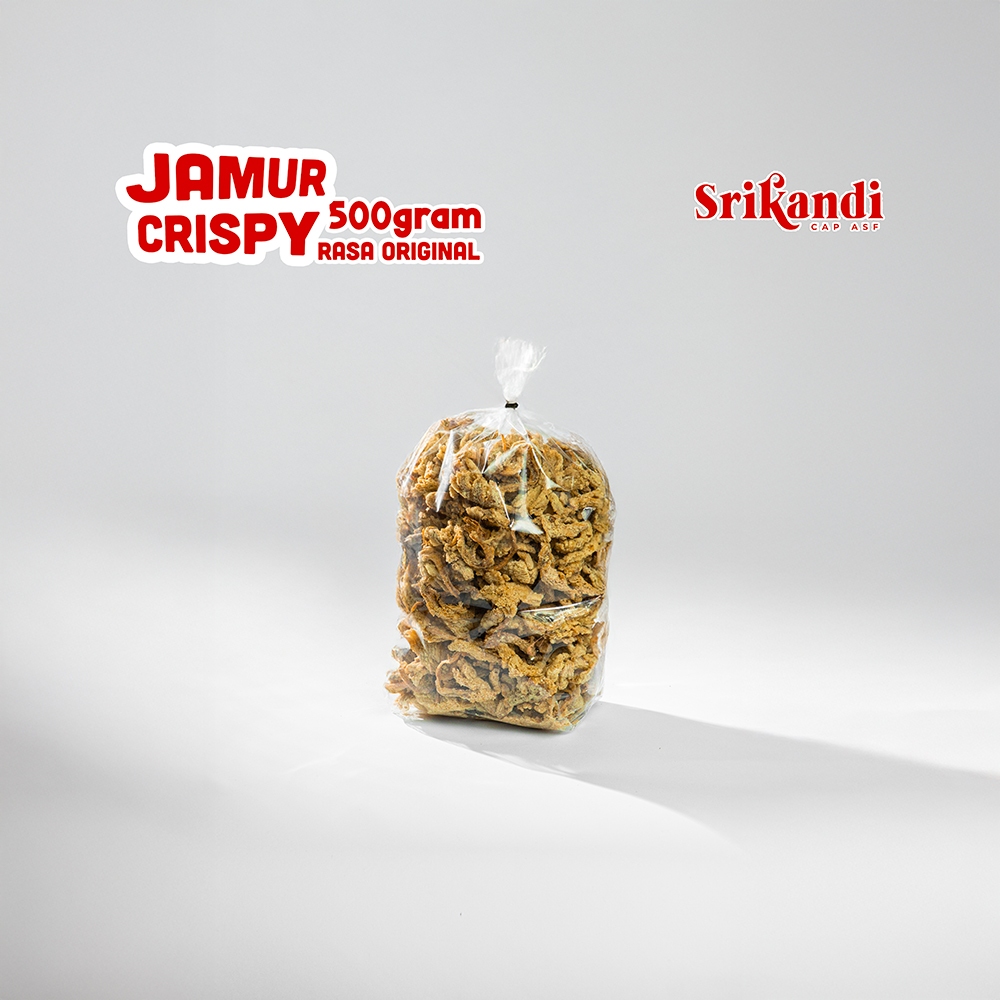 

Keripik Jamur 500 GR Original / 500 Gram Jamur Crispy Gurih Renyah Kripik Jamur Tiram