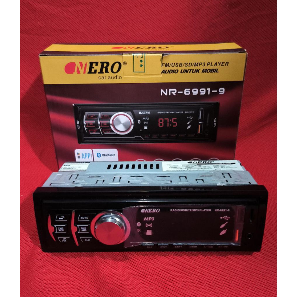 Mp3 USB Nero NR-6991-9 Aux in USB bluetooth