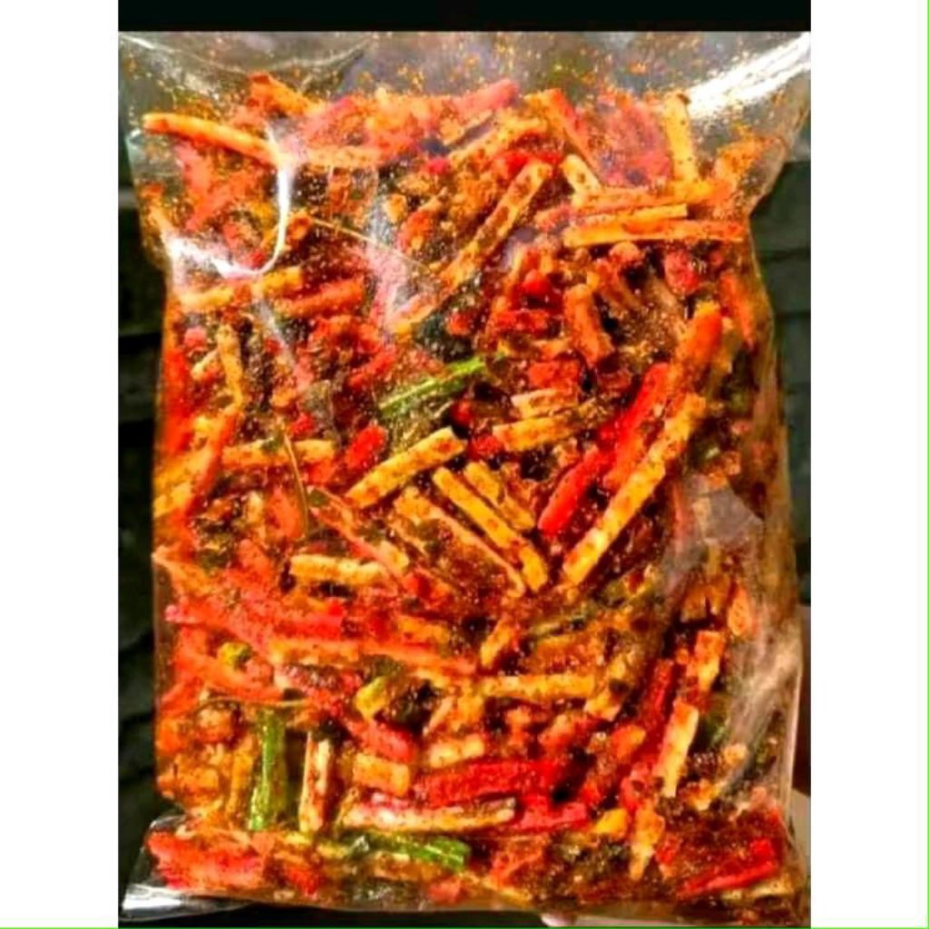 

SEBLAK KRUPUK JAAT/BETON DUA VARIAN RASA PEDAS DAUN JERUK ORIGINAL ASIN GURIH DAUN JERUK