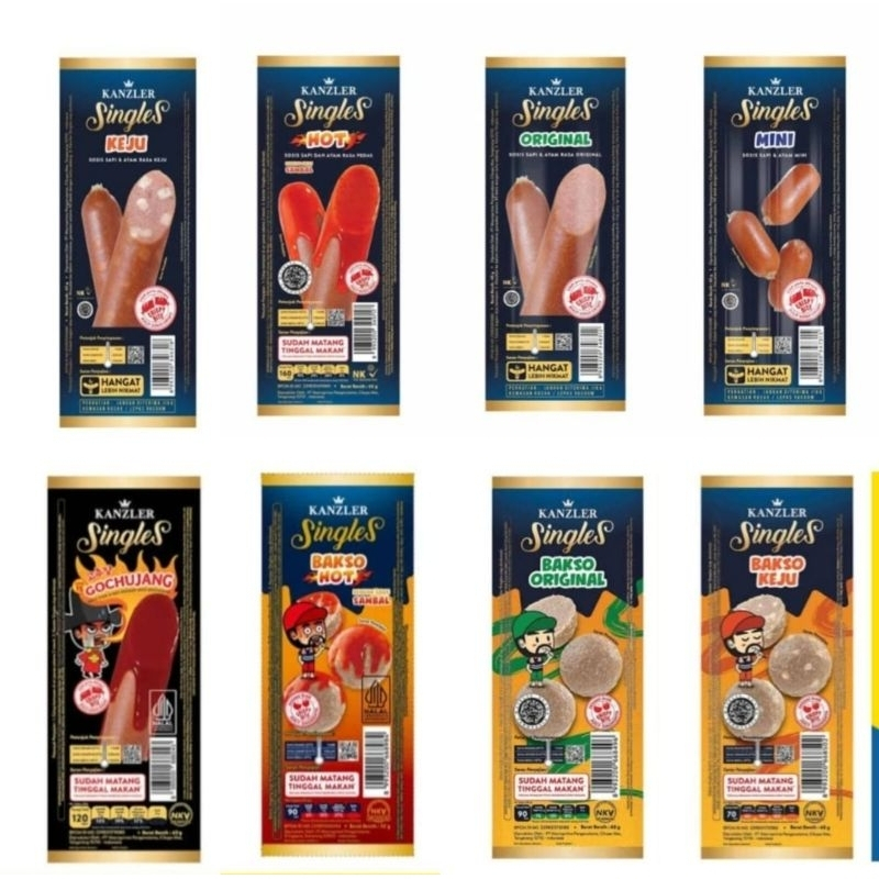 

KANZLER SINGLES Sosis / Baso (1 dus) isi 12pcs