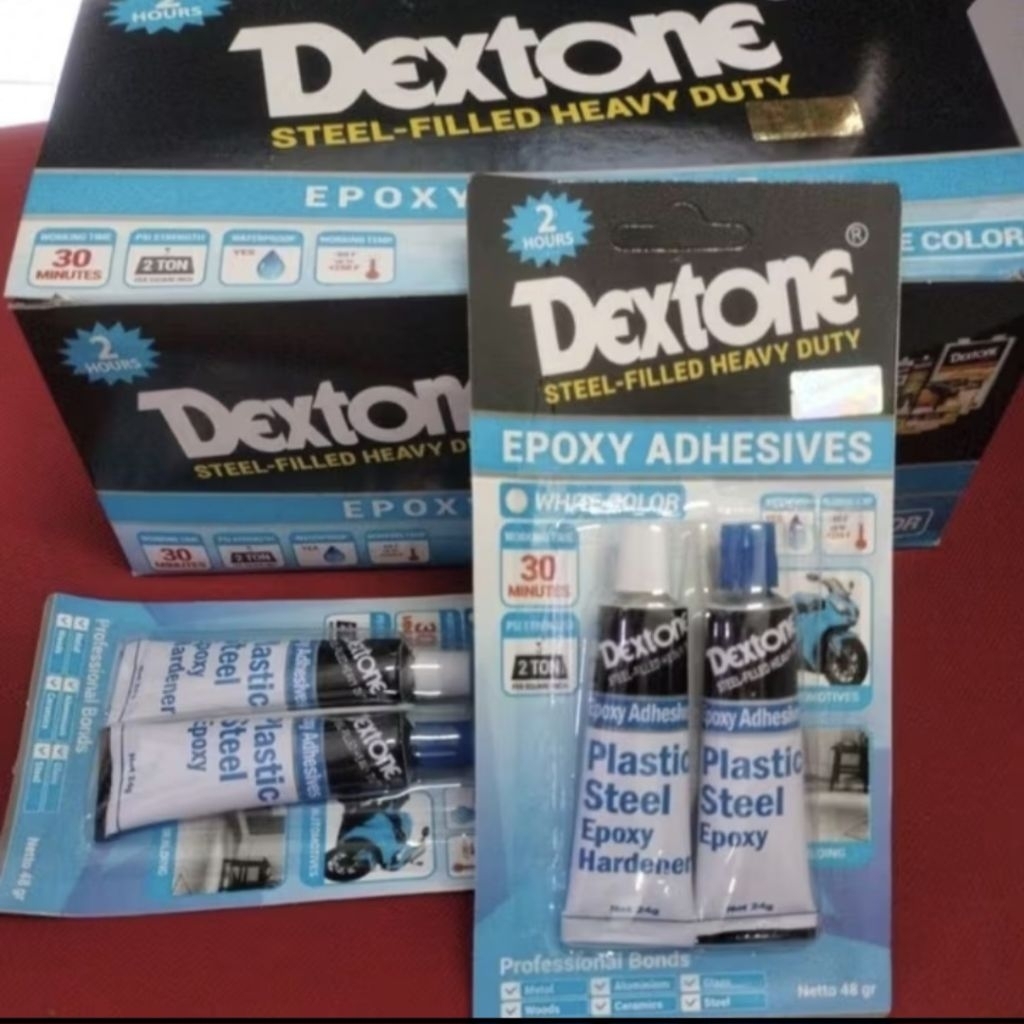 

LEM DEXTONE 2 JAM 2 HOURS 48 gram ( WHITE / PUTIH ) ( harga per biji )