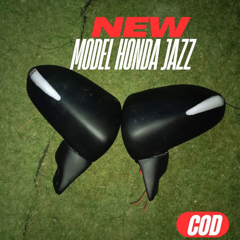Spion Custom model Honda jazz + lampu sein bisa untuk T120ss,Grandmax,Futura,carry 1.5 /Universal