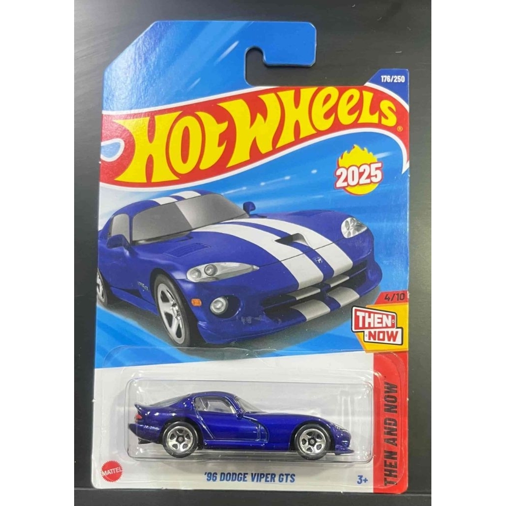 Hot wheels 96 Dodge viper GTS.
