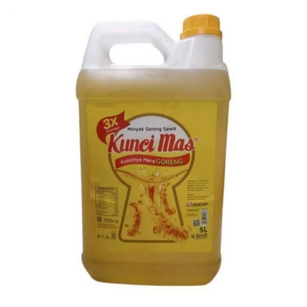 

Minyak Goreng Sawit Kunci Mas 5 Liter