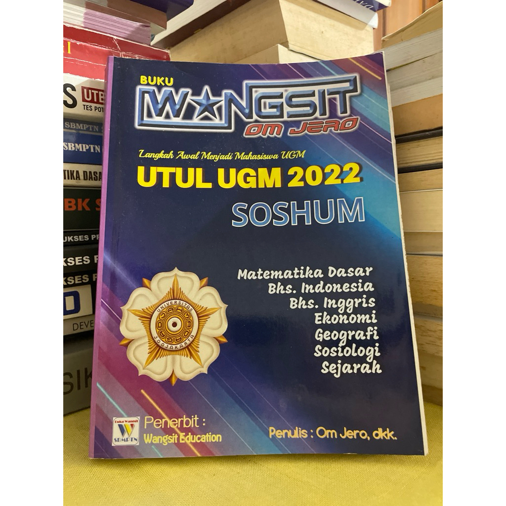 PRELOVED BUKU WANGSIT OM JERO UTUL UGM SOSHUM
