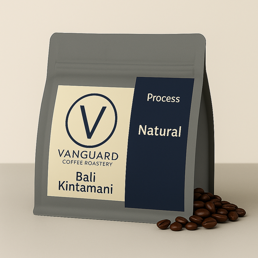 

Vanguard Coffee Roastery – Kopi Arabika Bali Kintamani Natural 100g / 200g | Giling & Biji Utuh