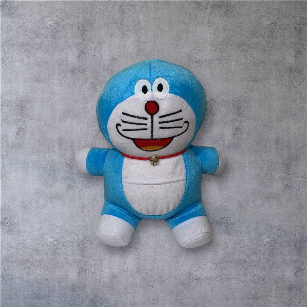Boneka Doraemon ukuran 15cm & 30cm / Boneka Doraemon mini/ Boneka Doraemon beranak