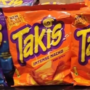 

TAKIS INTENSE NACHO TORTILA CHIPS 3,25 OZ 92,3gr IMPOR USA