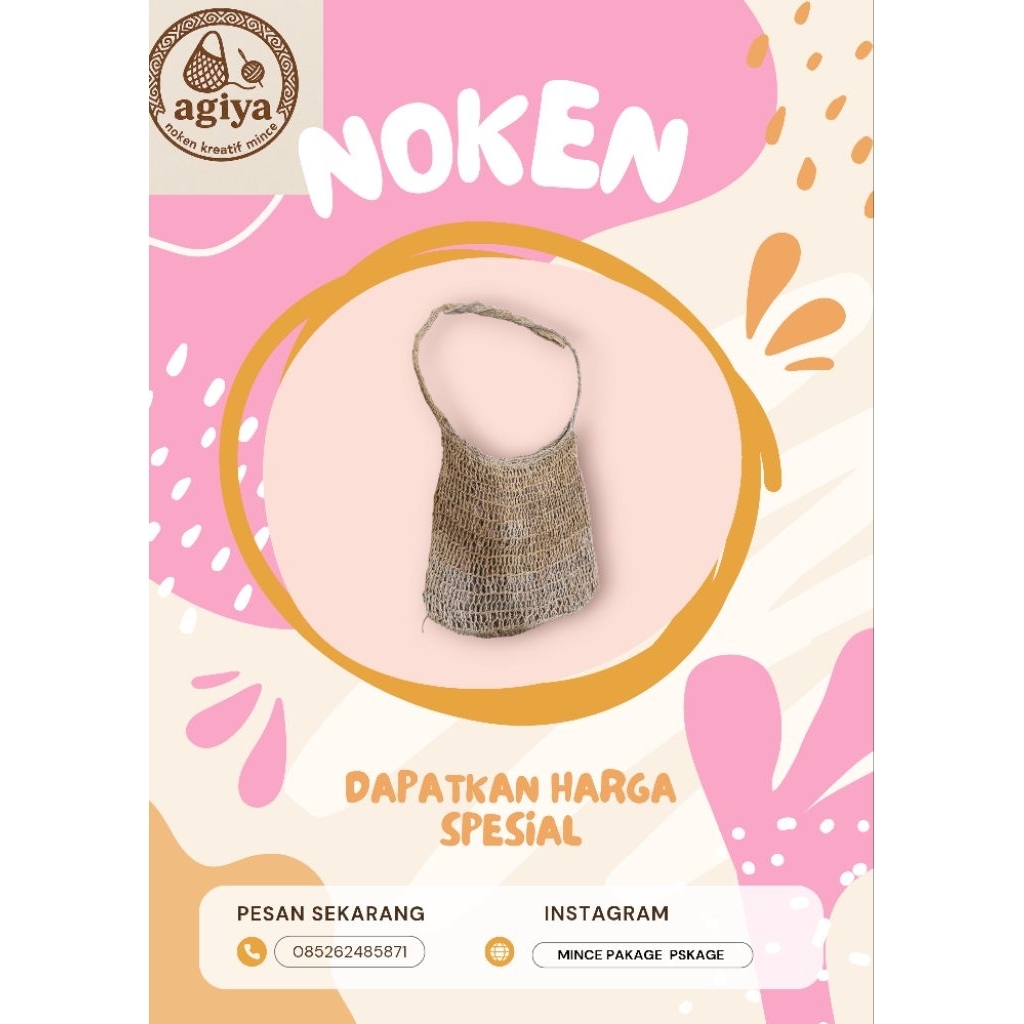 

noken kulit kayu