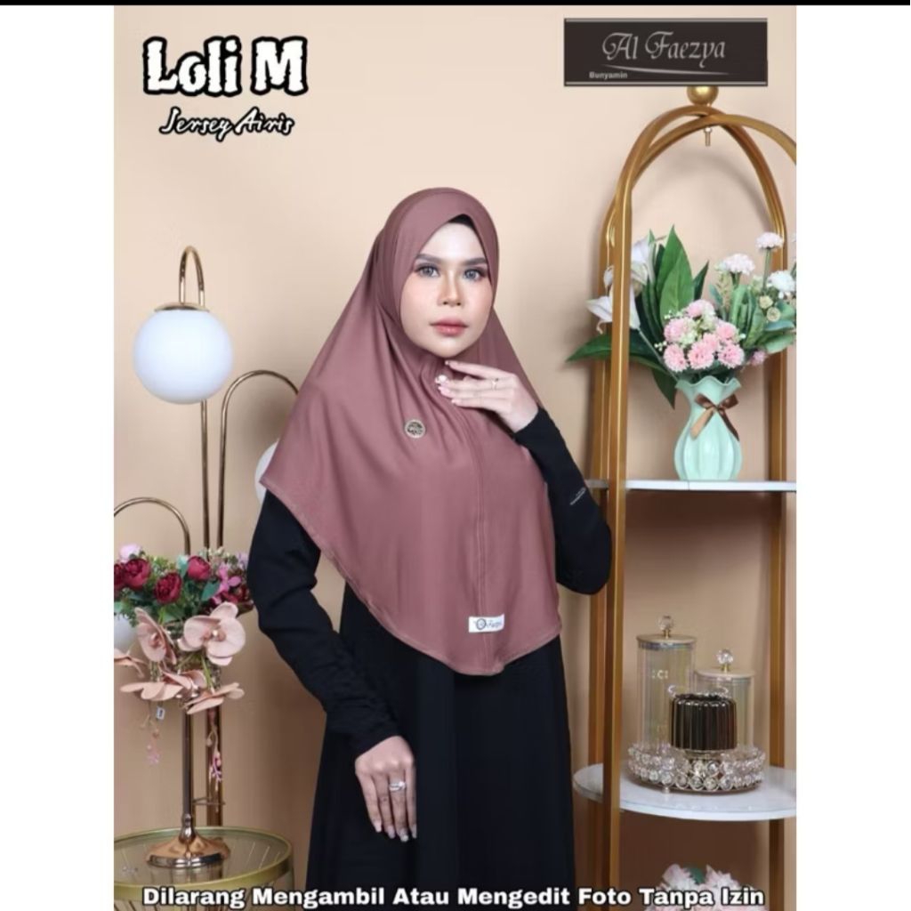 Jilbab Loli M by Al faezya