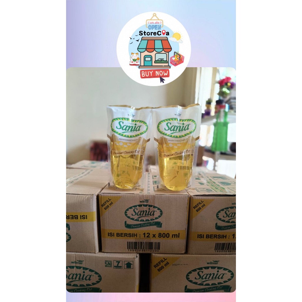 

(CARGO) MINYAK GORENG SANIA 800ML