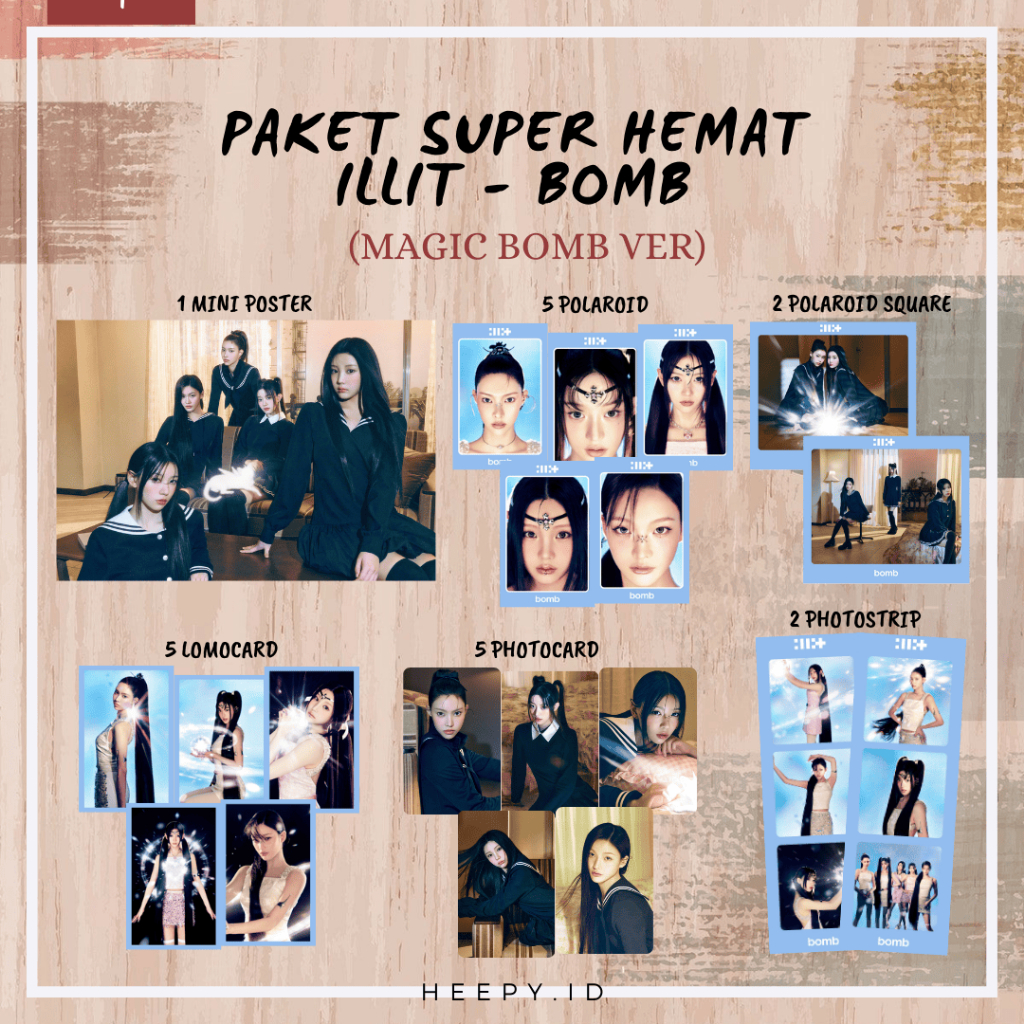 [ILLIT] PAKET SUPER HEMAT 10K ILLIT BOMB