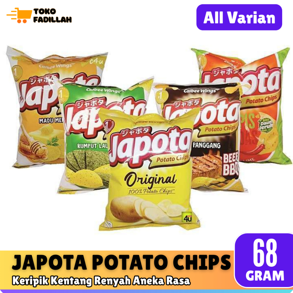 

JAPOTA Potato Chips Kemasan Besar 68 gr