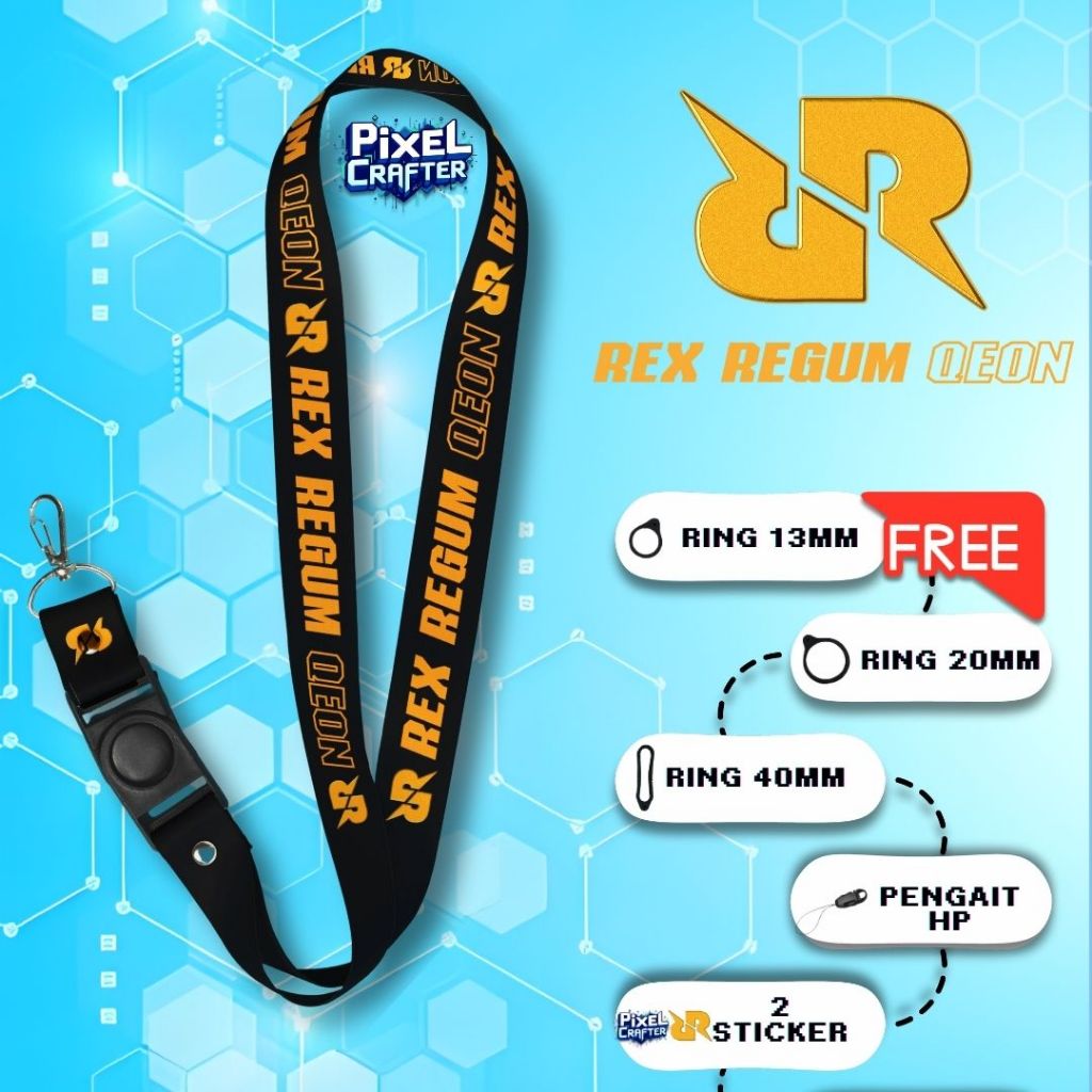 

LANYARD RRQ HITAM | GANTUNGAN HP | GANTUNGAN P0D | GANTUNGAN KUNCI | GANTUNGAN ID CARD