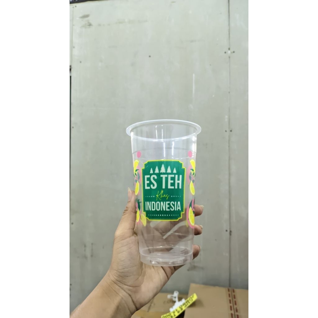 Cup Printing 22oz  Es Teh Jumbo