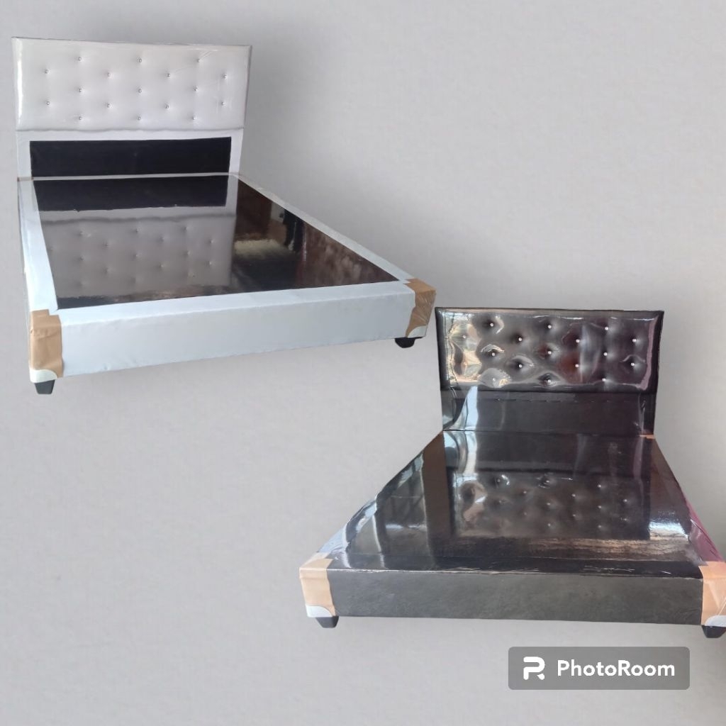 Dipan springbed busa dan kasur kapuk