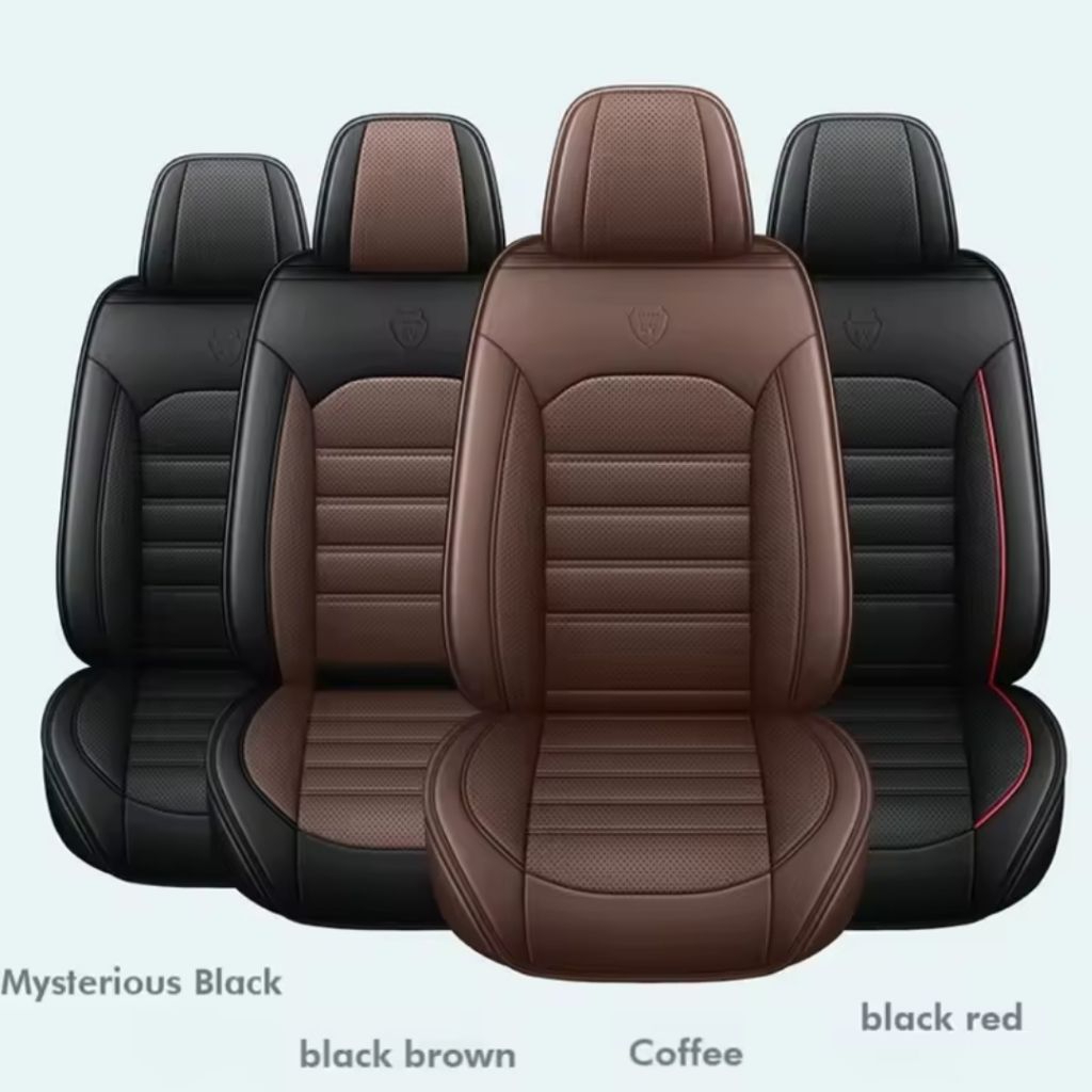 SARUNG JOK MOBIL HONDA BRIO SATYA 2025 2024 2023 2022 2021 BONUS BANTALAN 2 DAN BONUS SARUNG STIR