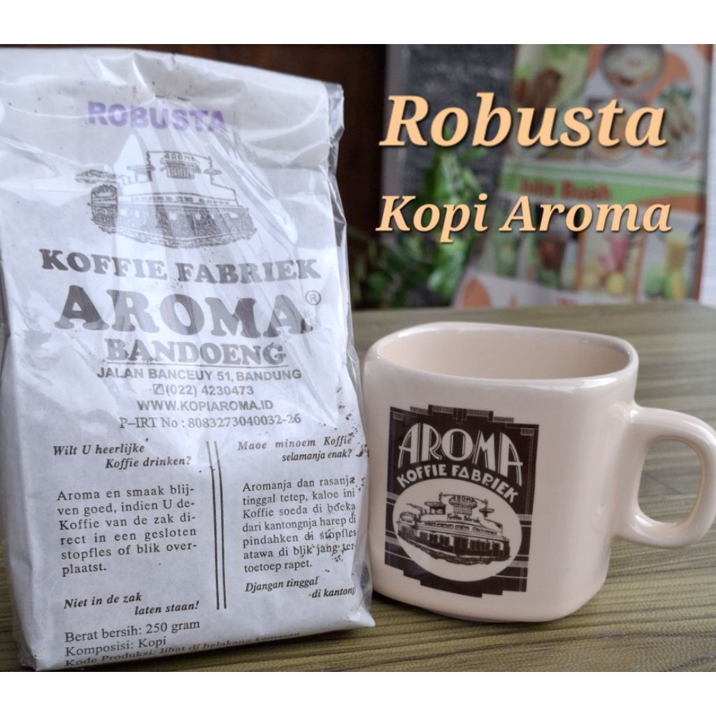 

Kopi Aroma Bandung, Varian Robusta, 250 gr